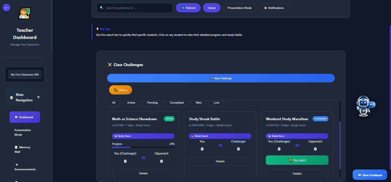 Class challenges